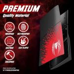 Faceplate for PS5 Slim Side Shell Plates PlayStation 5 Disc Edition Console Replacement Accessory Case Cover Custom Design Anti-Scratch Dust Cover Skin Protector (Spider Slim Disc Edition)