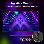 Amzfast 32 Inch 240Hz Curved Gaming Monitor - FHD 1920x1080, PC Monitor with 1500R VA Panel, 1ms MPRT, 120% sRGB, HDR, Adaptive-Sync, Eye-care, VESA 75x75mm, HDMI 2.0/DP 1.4 - AMZG32C1F