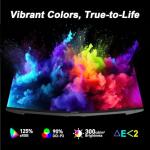 Amzfast 32 Inch 240Hz Curved Gaming Monitor - FHD 1920x1080, PC Monitor with 1500R VA Panel, 1ms MPRT, 120% sRGB, HDR, Adaptive-Sync, Eye-care, VESA 75x75mm, HDMI 2.0/DP 1.4 - AMZG32C1F