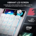 Corsair VANGUARD AIR 99 WIRELESS Low-Profile Optical-Mechanical RGB Gaming Keyboard – QWERTY UK, 99% Layout, OPX Switches, 8000Hz Hyper-Polling, Stream Deck Integration, Flashtap SOCD – White