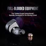 Linsoul SIMGOT EW300 1DD+1Planar+1PZT Hybrid Driver In Ear Monitor, Wired Earbuds IEM, Gaming Earbuds with Detachable Nozzles, Silver-Plated OFC IEM Cable (HBB Edition)