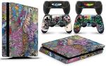 giZmoZ n gadgetZ PS4 SLIM Console GRAFFITI Skin Decal Vinal Sticker + 2 Controller Skins Set