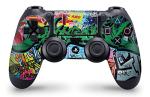 giZmoZ n gadgetZ PS4 SLIM Console GRAFFITI Skin Decal Vinal Sticker + 2 Controller Skins Set