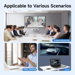 4K HDMI Video Capture Card, USB 3.0 Video Capture Device Full HD 1080PAudio Video Captures Card 4K HDMI Loop-Out for Game Recording, Live Streaming Broadcasting Computer, Mobile Phone, Video Camera