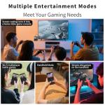 RG34XXSP Retro Handheld Game Console Linux System RG 34XXSP Retro Gaming Console 3.4 "IPS Screen with Linux System 3300mAh Battery with WiFi/Bluetooth 64GB (RG34XXSP-Black-uk-new)