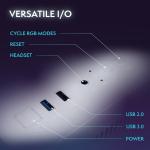 Vibox IV-635 Gaming PC • AMD Ryzen 7 5700X 8-Core • Radeon RX 9060 XT 16GB • 16GB RAM • 1TB SSD • Windows 11 • WiFi