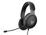 Audeeo Vangaurd Wired Gaming Headset with Microphone – RGB Light-Up Over-Ear Headphones, Noise-Isolating Stereo Sound, 3.5 mm for PC, PS5, PS4, Xbox, Switch, Laptop & Mobile (Black)