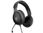 Audeeo Vangaurd Wired Gaming Headset with Microphone – RGB Light-Up Over-Ear Headphones, Noise-Isolating Stereo Sound, 3.5 mm for PC, PS5, PS4, Xbox, Switch, Laptop & Mobile (Black)