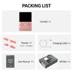 GameSwap Brick Hammer Handheld Game Console [TRIMUI] - CNC Metal Aluminum Body, 3.2 Inch 1024x768 IPS Screen (400 PPI), Allwinner A133P CPU, Retro Gaming Handheld (Rose Gold)