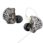 Yinyoo CCZ NC02 In-Ear Monitors Earphones,10mm Magnetic DD Gaming Earbuds with 2 Pin TFZ Detachable Cable,Lightweight HiFi Wired IEM Headphones for Gaming/Music