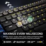 Corsair VANGUARD AIR 99 WIRELESS Low-Profile Optical-Mechanical RGB Gaming Keyboard – QWERTY UK, 99% Layout, OPX Switches, 8000Hz Hyper-Polling, Stream Deck Integration, Flashtap SOCD – Black