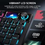 Corsair VANGUARD AIR 99 WIRELESS Low-Profile Optical-Mechanical RGB Gaming Keyboard – QWERTY UK, 99% Layout, OPX Switches, 8000Hz Hyper-Polling, Stream Deck Integration, Flashtap SOCD – Black