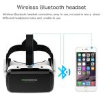 Virtual Reality Headset, VR Headset w/Bluetooth Headphones for iPhone 16 15 14 13 Pro Max +，VR for Galaxy S24 S23 S22 ETC 5-7.2" Phones, Universal VR Goggles for Adults & Kids 3D Movies & Gaming