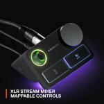 SteelSeries Alias Pro Kit — XLR Mic + Stream Mixer — 3x Bigger Capsule for Gaming, Streaming and Podcasting — USB/XLR Interface — Sonar Audio Software — Custom Controls — RGB — Single or Dual PC