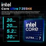 msi Vector 16 HX 16" QHD+ 240Hz Display, Ultra 7 255HX (Beats Intel i9-13900HX), NVIDIA GeForce RTX 5080 AI Gaming Laptop, 64GB DDR5, 4TB SSD, RGB Backlit, Bundle with PCO Notebook Fold Radiator