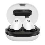 SteelSeries Arctis GameBuds for PS5 - Wireless Gaming Earbuds - 2.4GHz + BT 5.3 - ANC/Transparency - IP55 Water Resistant - 40H Battery - Wireless Charging - PS5, PC, Switch 2, Mobile - White