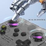 Deluisho Retro Games Console, R36S Retro Handheld Game Console, 3.5 Inch IPS Screen 640 X 480 HD Pixels Retro Handheld Gaming Console, XXGB TF Card 20,000 Retro Games, Multiple Emulators Supported