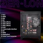 ZER-LON Gaming PC Desktop Computer, Core I7 up to 3.9GHz, Radeon RX 590 8GB GDDR5, 16G DDR3 RAM, 512GB SSD, WiFi 5.0, Prebuilt Gaming PC Tower Computer with 5 RGB Fan