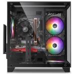 ZER-LON Gaming PC Desktop Computer, Core I7 up to 3.9GHz, Radeon RX 590 8GB GDDR5, 16G DDR3 RAM, 512GB SSD, WiFi 5.0, Prebuilt Gaming PC Tower Computer with 5 RGB Fan