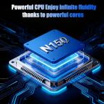 CHIFUYOU 2026 New Gaming Laptop 16GB RAM 1TB SSD 16 inch Business laptop computer N150 up to 3.6GHz, Win 11 Pro cheap laptop computer, 1920x1200P, 6000mAh, Backlit keyboard-Gray