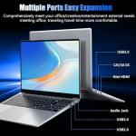 CHIFUYOU 2026 New Gaming Laptop 16GB RAM 1TB SSD 16 inch Business laptop computer N150 up to 3.6GHz, Win 11 Pro cheap laptop computer, 1920x1200P, 6000mAh, Backlit keyboard-Gray