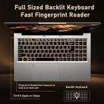 NAIKLULU 15.6 inch Gaming laptop 32 GB RAM 1TB SSD, R7 6800H (3.2 to 4.7 GHz) Processor 2026 Gamer Laptop Pc Gaming Notebook Computer, Backlit Keyboard | Fingerprint Reader | Type-C