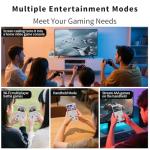 RG34XXSP Retro Handheld Game Console Linux System RG 34XXSP Retro Gaming Console 3.4 "IPS Screen with Linux System 3300mAh Battery with WiFi/Bluetooth 64GB (RG34XXSP-Gray-uk-new)