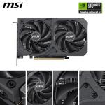 MSI GeForce RTX 5050 8G SHADOW 2X OC Graphics Card - RTX 5050 GPU, 8GB GDDR6 (20Gbps/128-bit), PCIe 5.0 - DUAL-Fan Thermal Design (2 x TORX FAN 5.0) - HDMI 2.1b, DisplayPort 2.1b