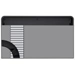 PlayVital Full Set Protective Stickers for Nintendo Switch OLED Model, Customized Vinyl Decal Skins for Switch OLED Console & Joycon & Dock & Grip - Classics NES Style