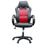 Gaming Chair, Racing Style Office High Back Ergonomic Conference Work Chair Reclining Computer PC Swivel Desk Chair with Lumbar Support&Adjustable Task Gas lift PU Leather (Red)