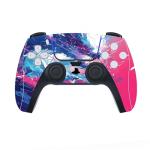 PlayVital Neon Dragoon Full Set Skin Decal for PS5 Console Disc Edition, Sticker Vinyl Decal Cover for PS5 Controller & Charging Station & Headset & Media Remote