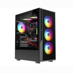 ASC TECHNOLOGY Gaming PC Tower | Intel Core i7-3770 3.90GHz | 16GB RAM | Nvidia GT730 2GB | 256GB SSD+1TB HDD | 550W 80+ PSU | Black 6 Fan RGB Case | WiFi | Windows 11 pro | 1 Year Warranty