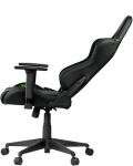 Razer Edition Tarok Natrix PC Gaming Chair - Breathable PU Leather Quilted Softcoat 3D Armrests, Rocker Function, Lumbar Cushion and Pillow, up to 130 kg, Black