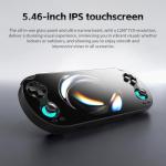 Airuidas RG Vita Retro Handheld Game Console, 5.46-inch IPS Touchscreen, 3GB+64GB Storage, 3000mAh Battery, Android 12, Supports Multiple Emulators & Android Games, Portable Gaming Device