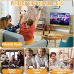 Upgraded Retro Games Console, Retro Game Stick Built-in 20,000+ Classic Games with Wireless Controller, Plug & Play for TV HDMI, Retro Game Console for Family and Adult (X1)