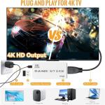 Upgraded Retro Games Console, Retro Game Stick Built-in 20,000+ Classic Games with Wireless Controller, Plug & Play for TV HDMI, Retro Game Console for Family and Adult (X1)