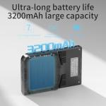 G350 Retro Game Console,Linux System RK3326 G350 Handheld Game Console Built-in 64G TF Card 4371 Games,3.5-inch IPS Screen, WiFi, Bluetooth 4.2, HDMI Output, 3200mAh Battery