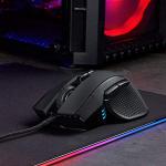 CORSAIR IRONCLAW RGB Wired FPS/MOBA Gaming Mouse – 18,000 DPI – 7 Programmable Buttons – Designed for Large Hands – iCUE Compatible – PC, Mac, PS5, PS4, Xbox – Black