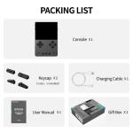 GameSwap Brick Hammer Handheld Game Console [TRIMUI] - CNC Metal Aluminum Body, 3.2 Inch 1024x768 IPS Screen (400 PPI), Allwinner A133P CPU, Retro Gaming Handheld (Grey)