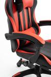 Millhouse Gaming Chair, Adjustable Computer Desk Chair with Lumbar Support, Footrest & Head Pillow, X2022, Red