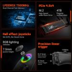 ONE XPLAYER X1 Pro Handheld PC with AMD Ryzen AI 9 HX 370, 10.95" 120Hz 2k Touchscreen, 32GB RAM and 1TB SSD