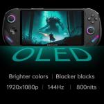 ONE XPLAYER OneXfly F1 Pro Handheld PC with 7" 144hz OLED Display, AMD Ryzen AI 9 HX 370 with 64GB RAM 4TB SSD, Black