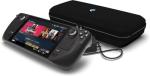 Valve Steam Deck 2TB Upgraded Handheld Gaming Console with Carring case, 1280 x 800 LCD Display Silicone Soft Cover Protector & Joystic Cap & Tempered Glass Film Bundle