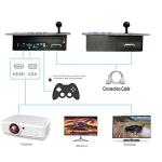 RegiisJoy 10000 in 1 Pandora 18S Arcade Game Console with WiFi Function for PC, Projector and TV, 2-4 Players, 1280x720, 3D Games, Search/Hidden/Backup/Charge/Pause Games, List of