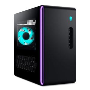 Alienware Aurora Gaming Desktop ACT1250 - Intel Core Ultra 7 265KF Series 2, Nvidia GeForce RTX 5070, 32GB DDR5, 1TB SSD, Liquid Cooling, 1000W PSU, Windows 11 Home, Clear Side Panel - Basalt Black