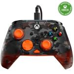 Turtle Beach Rematch Core Orange and Ghost Black Camo Wired Gaming Controller with Audio Controls, Rumble Motors and Impulse Triggers – Licensed for Xbox Series X or S, Xbox One and Windows PCs