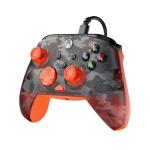 Turtle Beach Rematch Core Orange and Ghost Black Camo Wired Gaming Controller with Audio Controls, Rumble Motors and Impulse Triggers – Licensed for Xbox Series X or S, Xbox One and Windows PCs