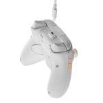 Turtle Beach Afterglow Wave White Wired RGB Gaming Controller with Mappable Buttons, Hall-Effect Hair Triggers and Audio Controls. Licensed for Xbox Series X orS, Xbox One & Windows