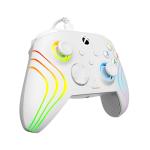 Turtle Beach Afterglow Wave White Wired RGB Gaming Controller with Mappable Buttons, Hall-Effect Hair Triggers and Audio Controls. Licensed for Xbox Series X orS, Xbox One & Windows