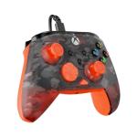 Turtle Beach Rematch Core Orange and Ghost Black Camo Wired Gaming Controller with Audio Controls, Rumble Motors and Impulse Triggers – Licensed for Xbox Series X or S, Xbox One and Windows PCs